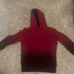 Holister California hoodie | dark red and black | side M Medium